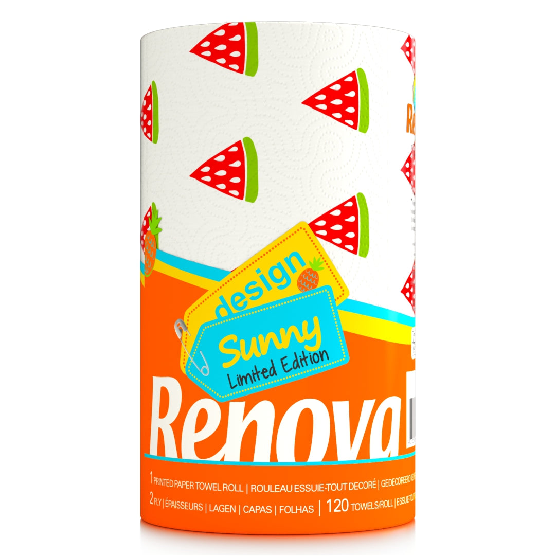 RENOVA DESIGN KITCHEN TOWEL JUMBO ROLL SUNNY EDITION