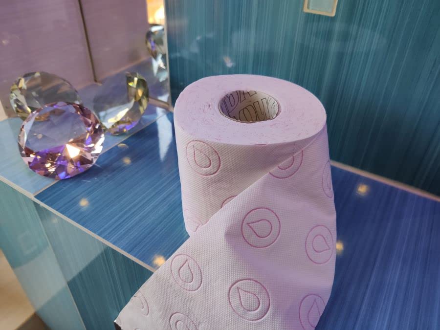RENOVA DECO TOILET PAPER 4 ROLLS WHITE (4PLY)