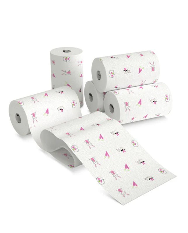 RENOVA DESIGN KITCHEN TOWEL JUMBO ROLL EASTER EDITION