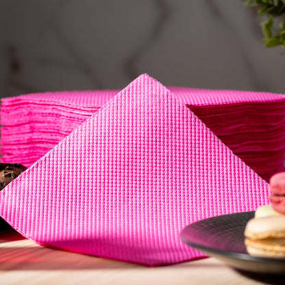 RENOVA RED LABEL NAPKINS FUSCIA