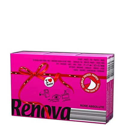 RENOVA RED LABEL POCKET TISSUE FUSCIA