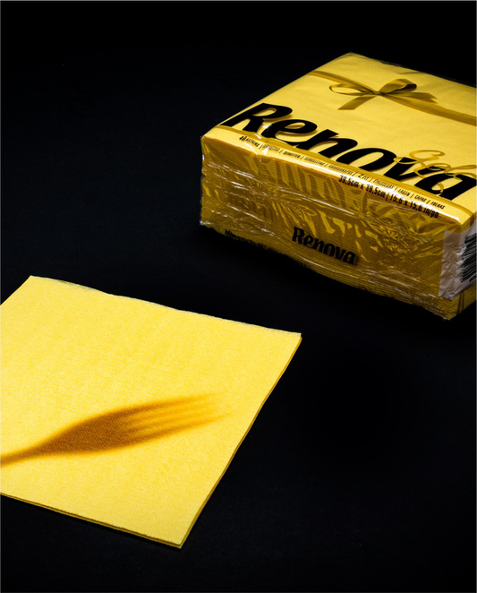 RENOVA GOLD LABEL TABLE NAPKINS YELLOW