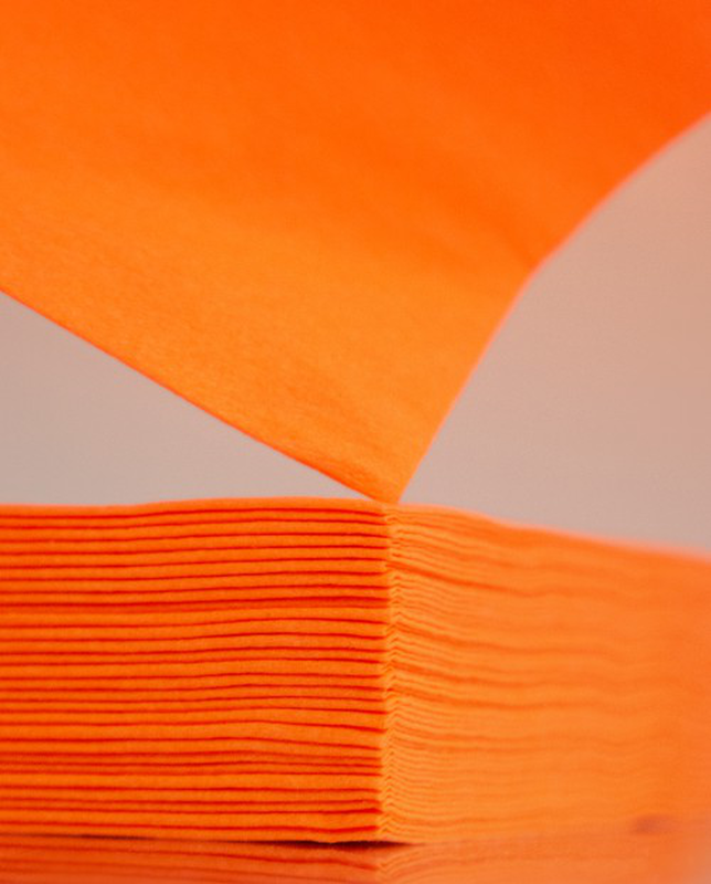 RENOVA COCKTAIL NAPKINS ORANGE