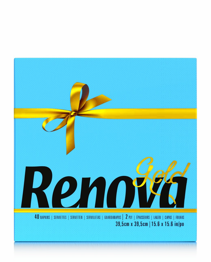 RENOVA GOLD LABEL TABLE NAPKINS LIGHT BLUE