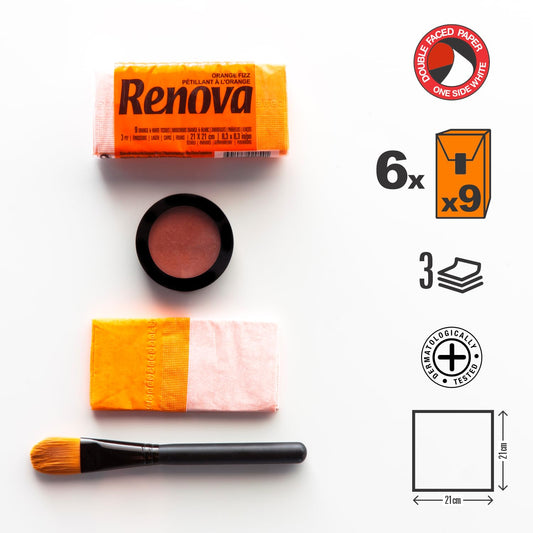 RENOVA RED LABEL POCKET TISSUE ORANGE