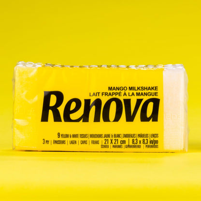 RENOVA RED LABEL POCKET TISSUE YELLOW