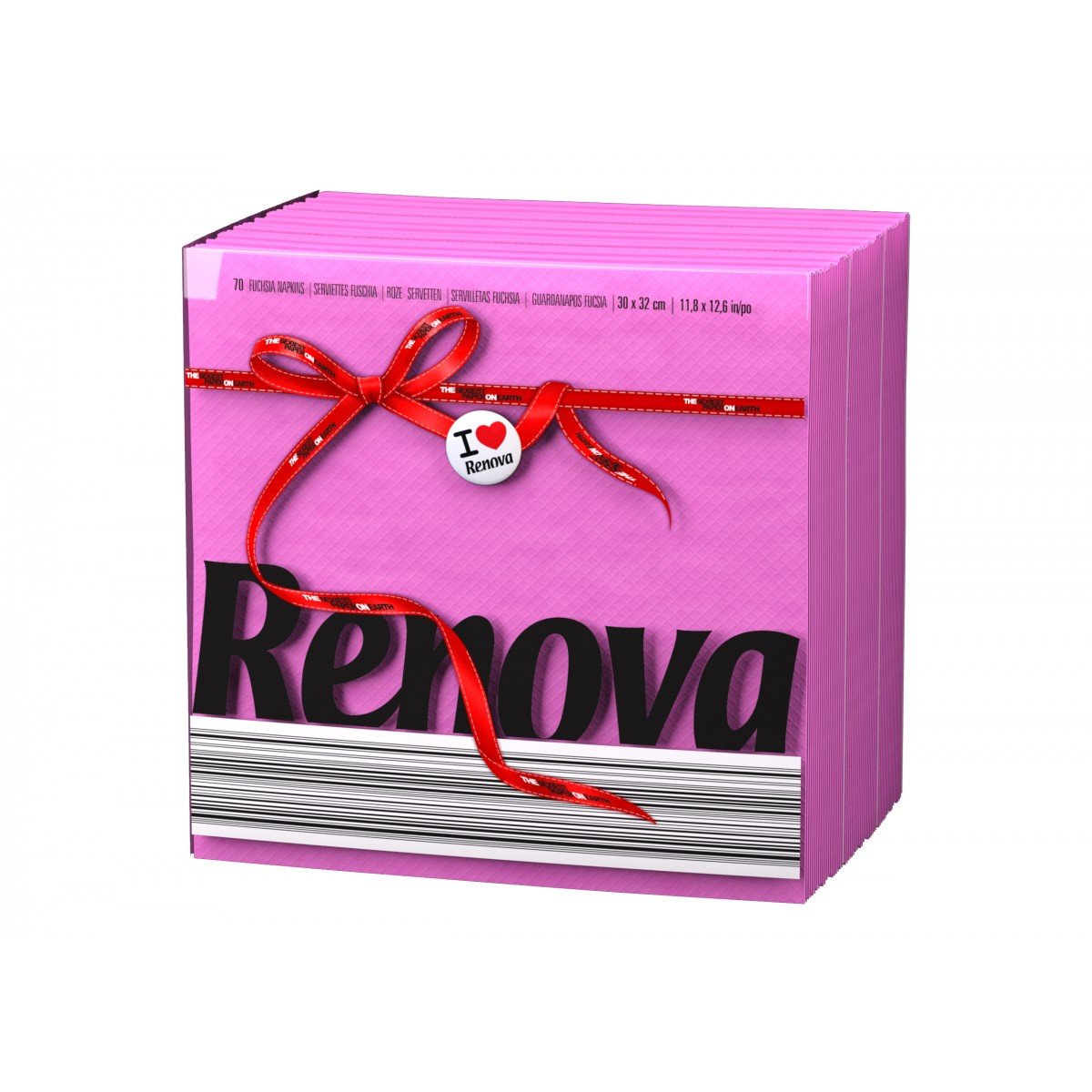 RENOVA RED LABEL NAPKINS FUSCIA