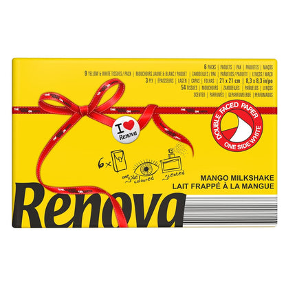 RENOVA RED LABEL POCKET TISSUE YELLOW