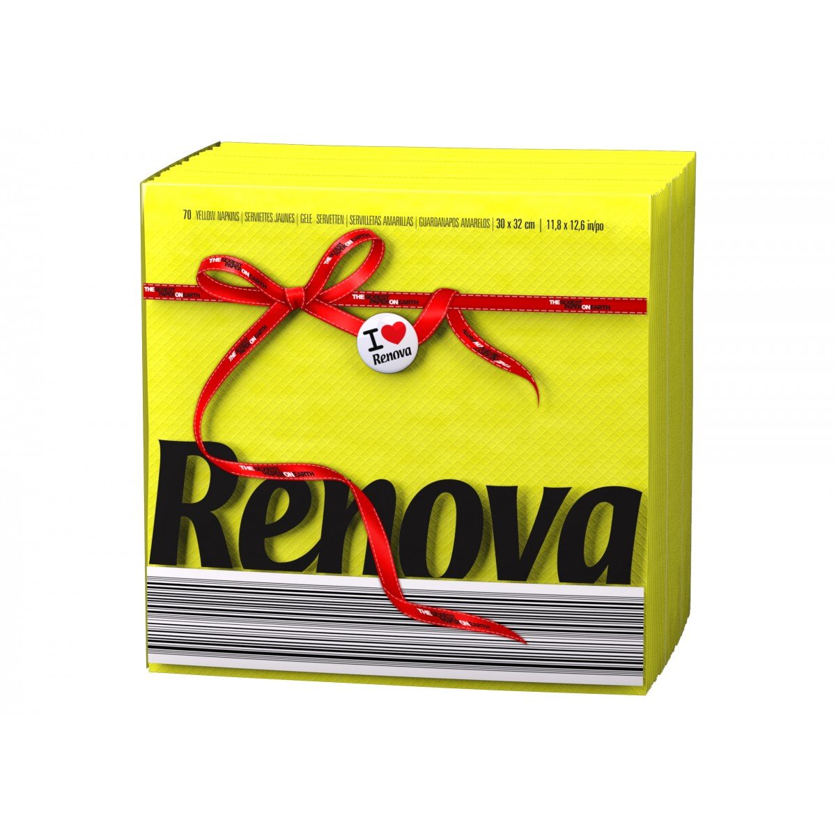 RENOVA RED LABEL NAPKINS YELLOW