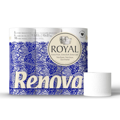 RENOVA TOILET PAPER ROYAL 9 ROLLS (4PLY)